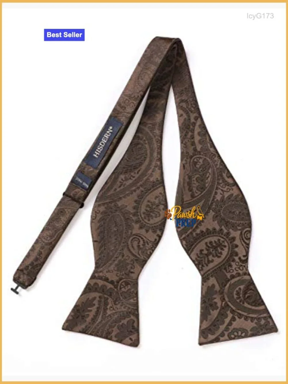 Men's Self-Tie Bow Tie Set with Pocket Square for Formal Events